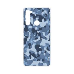 Crazy Kase Hull For Xiaomi Redmi Note 8 Soft Blue Military Camouflage