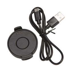 Älykellon laturi ammattikäyttöön USB-data- ja telakointiasemaan, telakkakaapeli, Bluetooth-kellon laturi 1M Mag musta