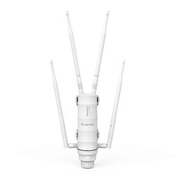 WAVLINK AC1200 WiFi -alueen laajennin / verkko POE, kaksikaistainen 2.4GHz 300Mbps + 5.8 GHz 867Mbps, 4x7dBi irrotettava monisuuntainen antenni