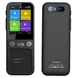 T16 134 kielen online-kääntäjä 2,4 tuuman WiFi älykäs äänikääntäjä valokuvan käännöslaite, 1 + 8 Gt Monivärinen