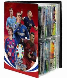 240 stjrnkortlda samlingsalbum bokmapp Fotbollsstjrnans kortalbum