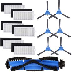 13pcs reservedele til Eufy Robovac 11s 15c vakuumfiltre, sidebrushes rullebørster