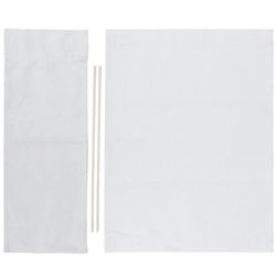 1 Set Johtaja Tuoli Kangas Korvaava istuinkangas Kodin tarvikkeet Huonekalut Tarvikkeet Valkoinen