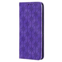Gangxun Kompatibel med Oppo Find X3 / X3 Pro Case Læder Magnetisk Flip Folio Cover Tegnebog lilla