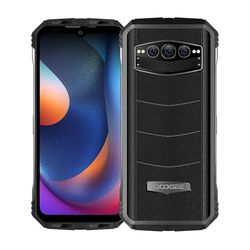 DOOGEE S100 10800mAh älypuhelin 12GB 256GB Android 12 6nm Octa Core matkapuhelin musta