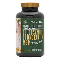 Nature's Plus Luonto's Plus Glukosamiini/kondroitiini/MSM Ultra yhteinen Tabs 180 (4924)