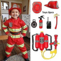 Halloween Palomies Cosplay-puku lapsille Pojat Tytöt Karnevaalijuhlat Sam Palomies Yhtenäinen karnevaali lelut Asut Työvaatteet Lelu1 120cm height