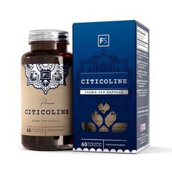 Focus Supplements Sitikoliini CDP-koliini (250mg) 1 Bottle (60 Capsules)