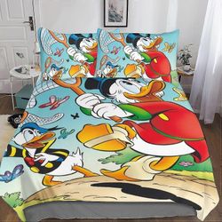 o2749 Lakanat Entemah Aku Ankka pussilakana 3D-muotoilu Pehmeä Mukava hengittävä Söpö Anime Peitto Peitto Lohduttaja Peitto Tytöt Pojat Vuodevaatte...