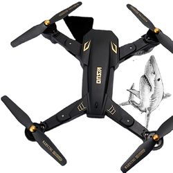 Visuo Xs809s Xs809hw Foldbar Selfie Drone med vidvinkel 0.3mp/2mp HD Kamera Quadcopter Wifi Fpv Rc Helikopter Mini Dron