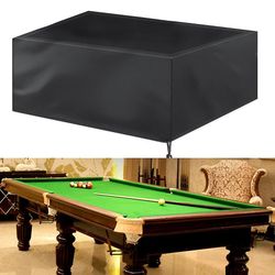 Barsinfi Oxford Cloth Snor 7 8 9 Fod Udendørs Billard Billard Table Cover Snooker Protective Cover vandtæt og støvtæt Cover 287*155*82cm