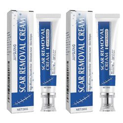 Aknen arpien poistovoide Tehokkuus Ärsyttämätön voide kasvoille 2pcs