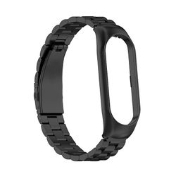 Sajygv Grå D til Miband Metal armbånd til Xiaomi Mi Band 6 rem Sport armbånd til Miband udskiftning Åndbar rem til Miband Sort D For Miband 5 6