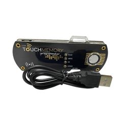 TM RFID -kopiokone ja kosketusmuistinäppäimet RW1990 RW2000 IButton kopio 125KHz T5577 EM4305 EM4100 avaimet Tunnistekortit Musta