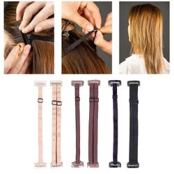 3x kasvojenkohotusnauhat pidikkeillä Stretch-kangas Nailon Näkymätön hiusnauha Facelift-laastari Hihnat Nostolaastari kasvojenkohotukseen Kasvot Si...