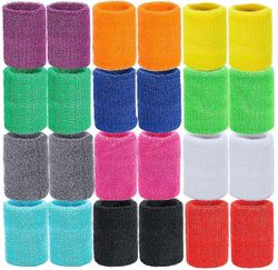 24 kpl hikinauha Rannepuuvilla Urheilu Rannekkeet Imukykyiset hikinauhat miehille