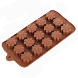 Ruili Diy Håndlavet Chokolade Mold Bagning Silikone Mold Hjerteformet Biscuit Cake tre-dimensionelle Jelly Pudding