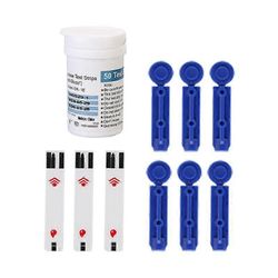 Verensokerimittari Kotitalouksien verensokerimittari Verenanalysaattori vanhuksille B 50paper 50pins