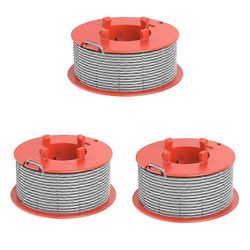 3 kpl F016800175 leikkurin kela, joka on yhteensopiva Bosch ART 30 / ART 23 COMBITRIM -ruohotrimmerin kelan kanssa Kuten