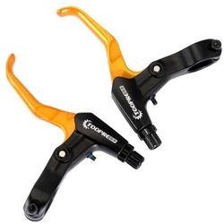 Polkupyörän jarrukahva Alumiiniseoksesta valmistettu polkupyörän jarruvivut Pyöräilyjarrujen kahvat polkupyörän New-Yvan Kultaa A Pair