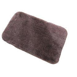 Eveltek Badeværelse tæpper Blød absorberende skridsikker fluffy tyk bademåtte til badekar Kaffe 60CM*110CM