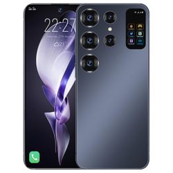 Pritom Mobiltelefon 7 tums lågprissmartphone P24 Ultra snyggt utseende 6 GB RAM + 128 GB Rom dubbel sim dubbel standy olåst telefon Android12-telef...