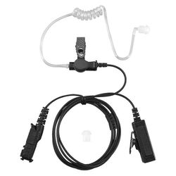yhteensopiva Motorola MTP3100 MTP3200 MTP3250 MTP3550 -kuulokemikrofonin PTT-radion kanssa Musta