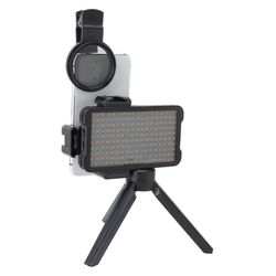 tatuointivalokuvausvalo langaton ladattava tatuointivalokuvavalo 180 LED-sirulla säädettävä värilämpötila ja kirkkauslamppu tatuoijalle