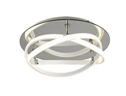 Inspired Lighting Inspireret mantra - Infinity WH - Flush Loft Lys 30W LED 3000K, 2500lm, hvid, hvid akryl