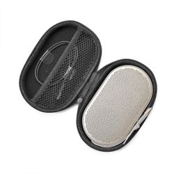 Yhteensopiva B &O Beoplay P2 Bluetooth-kaiuttimen kanssa Kannettava nailonlaukku Säilytyspussi vaellussoljella black