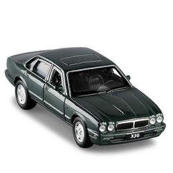 Huiyun 1:36 Jaguar XJ6 kevytmetalliautomalli painevalettu metalli klassiset ajoneuvot automalli korkea simulointikokoelma vedä takaisin lasten lelu...
