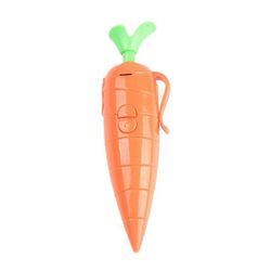 Porkkana ääninauhuri kynälelu lapsille - 20 sekunnin tallennus, vaihdettava mustekynä, söpö romaanisuunnittelu