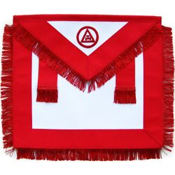 Bricks Masons Masonic royal arch medlem ram forklæde med frynser