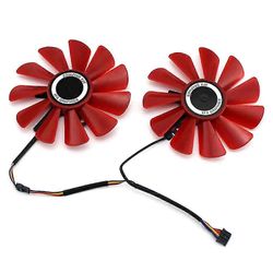 XFX 85MM halkaisijaltaan RX-570-2048SP RX-580 FD10U12S9-C XFX RX570 4G RX580 -näytönohjaimille Cooli