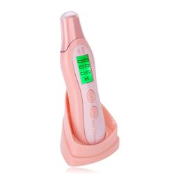 Linkrunning LCD Digital Skin Analyzer, Hudanalysator Fugt Vandolie Monitor Pink 13cm