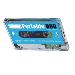 500G HDD Mobile kiintolevy sisäänrakennettu 60000+ peliä 70+ emulaattoria 38 PELIJÄRJESTELMÄ Win7/8/10/11 Sininen