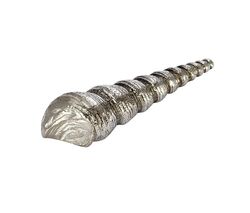 Wentworth Støbt tin lang spiralskal ornament - JK12