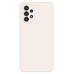 Samsung Galaxy A13 4G suorareunainen kumitettu TPU-kotelon suojakansi Beige Style A Samsung Galaxy A13 4G