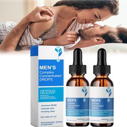 Blue Horizon mænds komplekse koncentrerede dråber, mænds forbedringsdråber 30 ml -GSL 2pcs