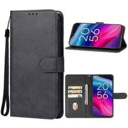 Ququ(jinan)dianzishangwuyouxiangongsi TCL 505 nahkainen puhelinkotelo Musta