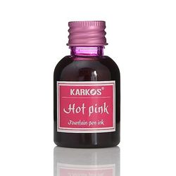 Bricks Masons Fountain pen blæk farverige blæk 30ml Lys pink