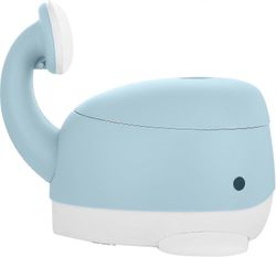 2025 Valaan muotoinen pottakouluttaja, pehmeä tyyny mukavaan lasten wc-harjoitteluun, vaaleansininen vauvapotta irrotettavalla astialla, ihanteelli...