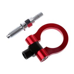 E46 E81 E30 E36 E90 E91 kilpa hinausauto hinauskoukku automaattinen puskuriperävaunu Punainen