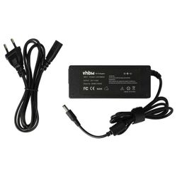 vhbw-virtalähde, yhteensopiva Fujitsu-Siemens Amilo M8800, M7800, M8300, M6800, M7300, M6300, M7405, Mx400 -kannettavien kanssa - 200 cm, 80 W Musta