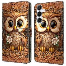 Samsung Galaxy A54 5G -kotelokuviolle painettu suojakansi TPU + PU nahkainen käännettävä puhelinkotelo Monivärinen Style I