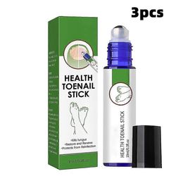 10ml Toenany Stick Roller Bead Onychomycosis Care Solution naisille Miehet 3pcs