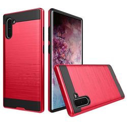 AIR Samsung Galaxy A6 (2018) Stødsikker beskyttelsestaske cover - Rød