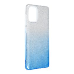 König Telefoncover til Samsung Galaxy A71 beskyttelsesetui Cover Bumper Shell Glitter Blue