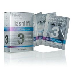 Hive Of Beauty Lashlift 3 ripset & ruskea hoitava seerumi Sidonta 3 1.5ml