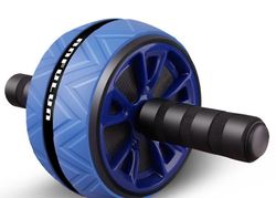 Handuo Roller Fitness Kit Hjem Robust Abs Roller Gym Abdominal Stimulator blå